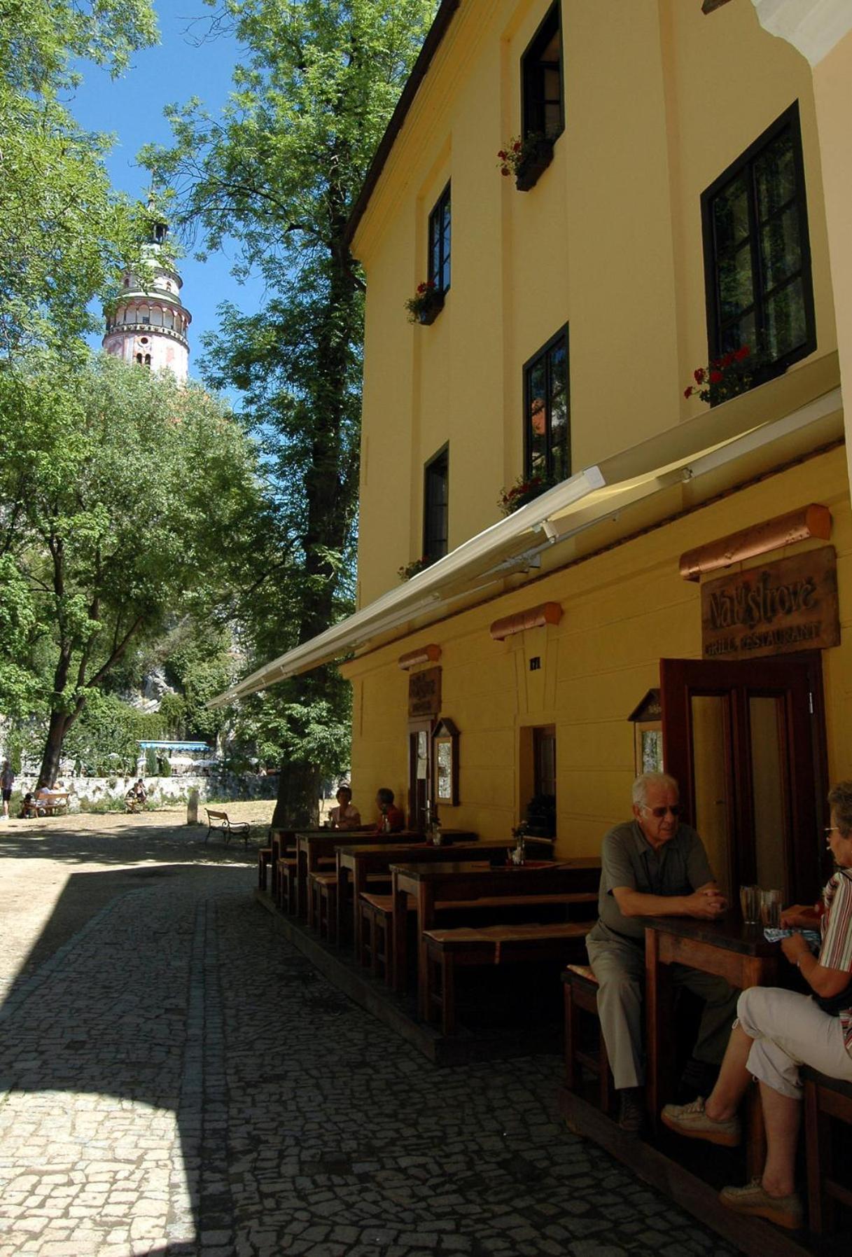 Penzion Na Ostrove Český Krumlov Buitenkant foto