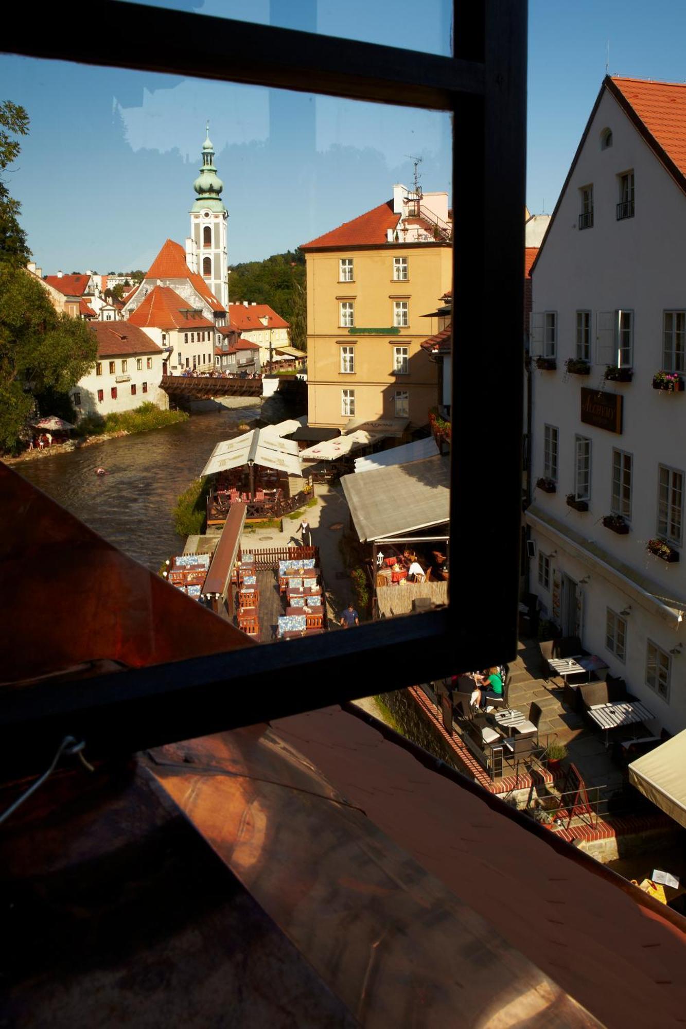 Penzion Na Ostrove Český Krumlov Buitenkant foto